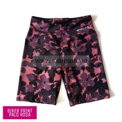 Biker print palo rosa