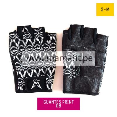 Guantes print D8