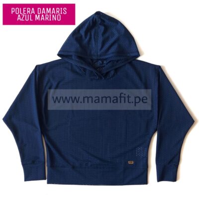 Polera damaris azul marino