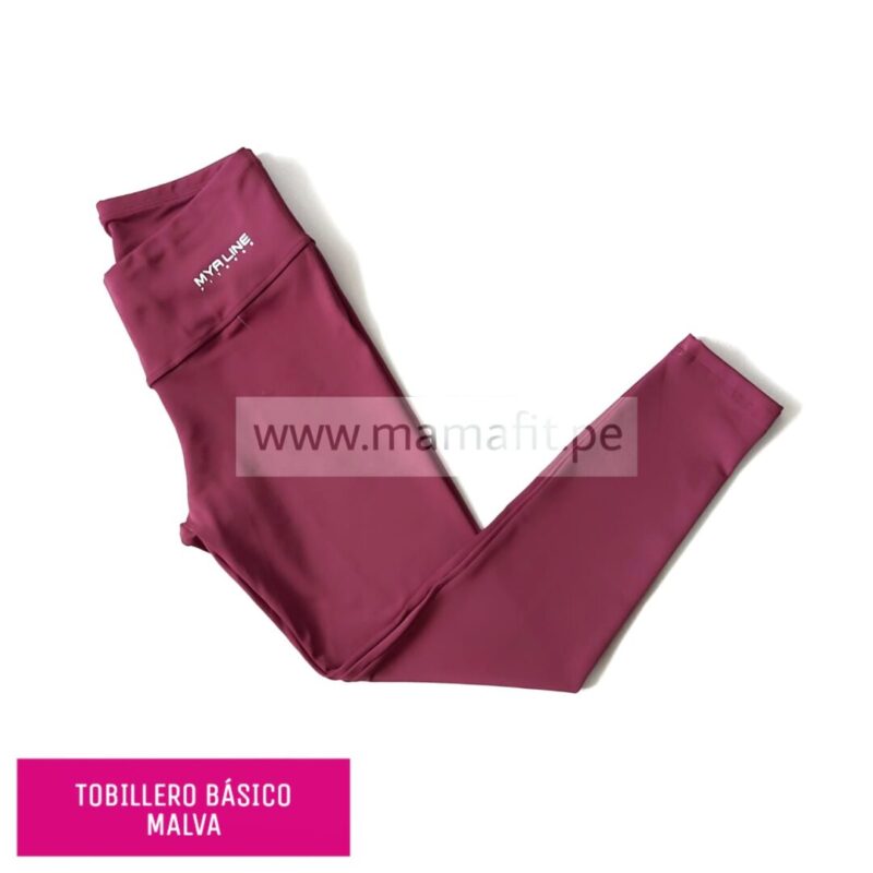 Tobillero basico malva